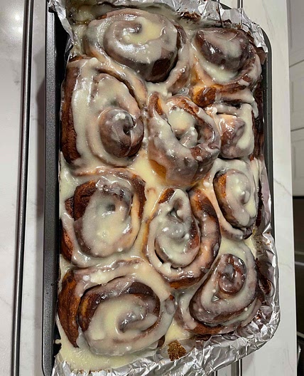 Cinnamon Rolls - Roulé à la cannelle 