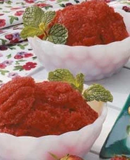 Strawberry Italian Ice