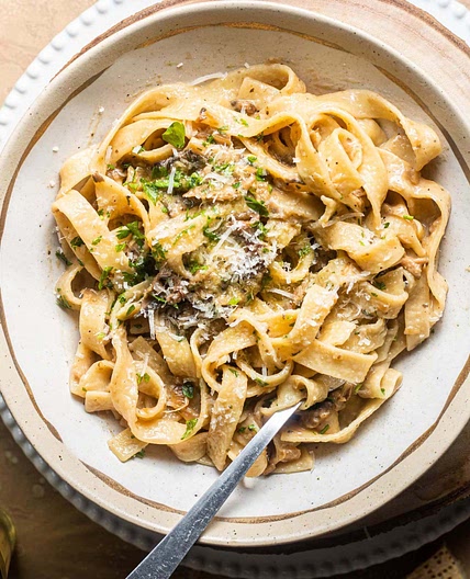 Creamy Mushroom Ragù