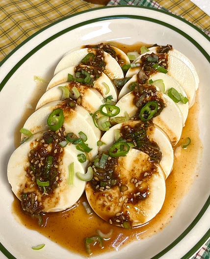 5-Minute Silken Tofu with Soy Sauce