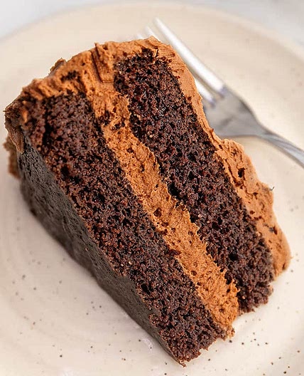 Keto Chocolate Cake with Milk Chocolate Buttercream