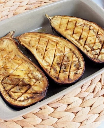Berenjena "creole" al horno