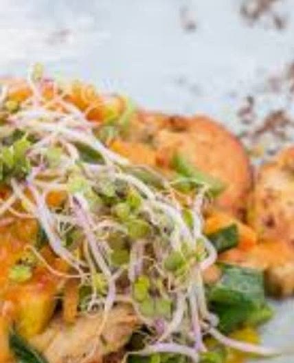 Pollo al estilo bombai