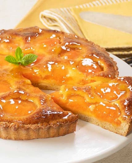Pastel de albaricoque