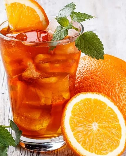 Te de naranja picante