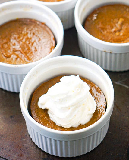 Mini Keto Crustless Pumpkin Pie Recipe
