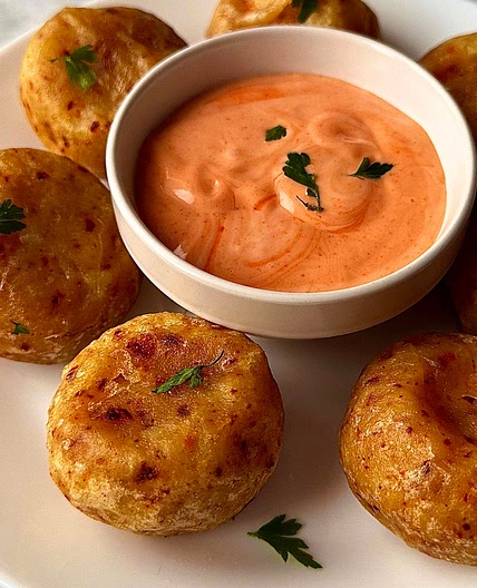 Spicy Cheesy Potato Balls