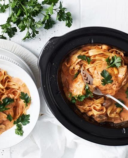 Slow cooker chicken Diane 