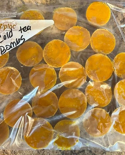 Flu/cold tea bombs