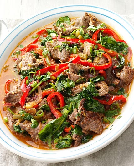 Spicy Beef & Pepper Stir-Fry