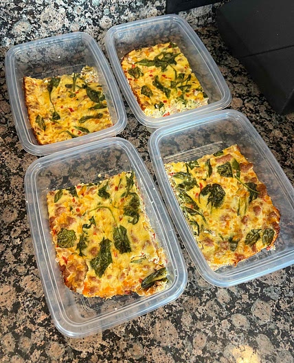 LOW CARB VEGGIE FRITTATA