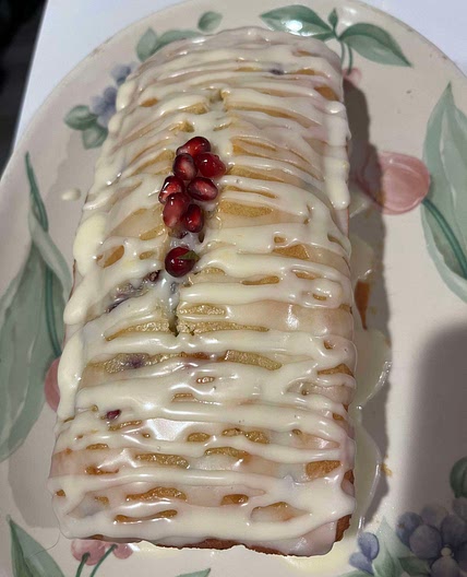 Pomegranate Orange Bread 