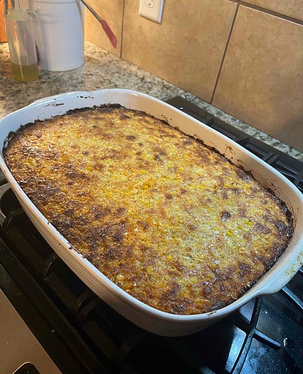 Cheesy Corn and Beef Casserole 