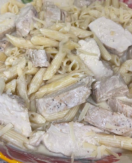 Crock Pot Chicken Alfredo 