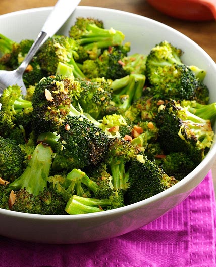 Lemon Pepper Roasted Broccoli