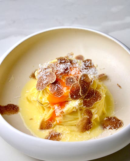 Truffle egg tagliolini