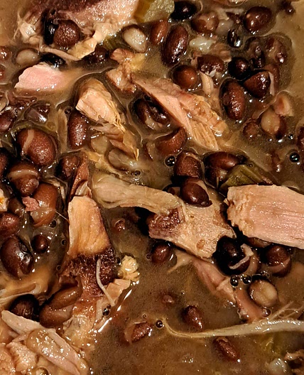 Smoked Turkey and Black Bean Soup