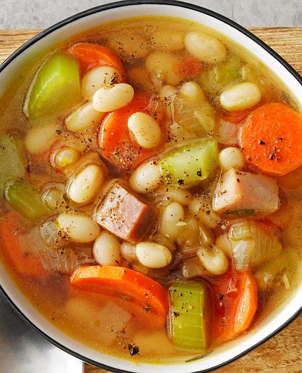 Navy Bean Vegetable Soup