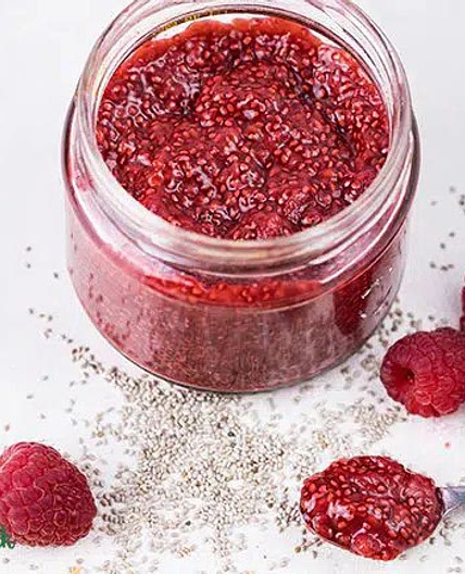 How to Make Raspberry Chia Jam? Keto & Low Carb