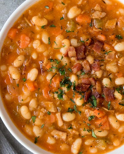 Bean with Bacon Soup