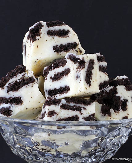 Cookies and Cream 3-ingredient fudge
