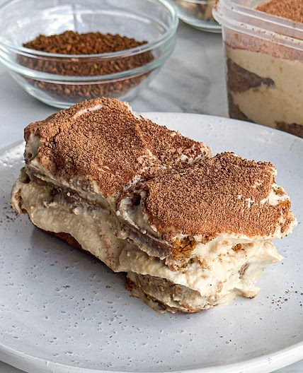 Healthier Cheat’s Tiramisu