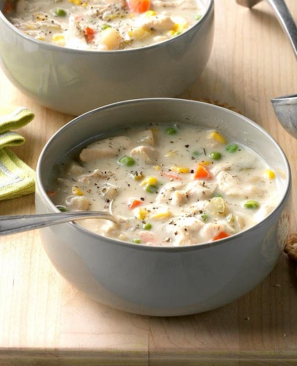 Chunky Creamy Chicken Soup
