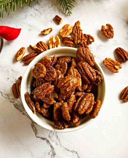 Holiday Candied Pecans Recipe