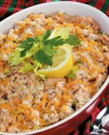 Salmon Rice Puff