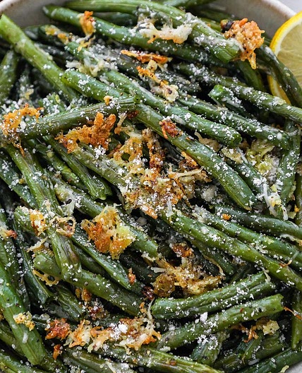 Garlic Parmesan Green Beans
