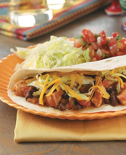 Black Bean Chicken Tacos
