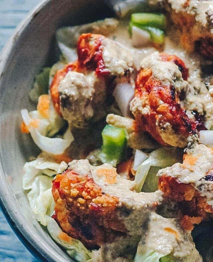 BBQ Roasted Cauliflower Salad