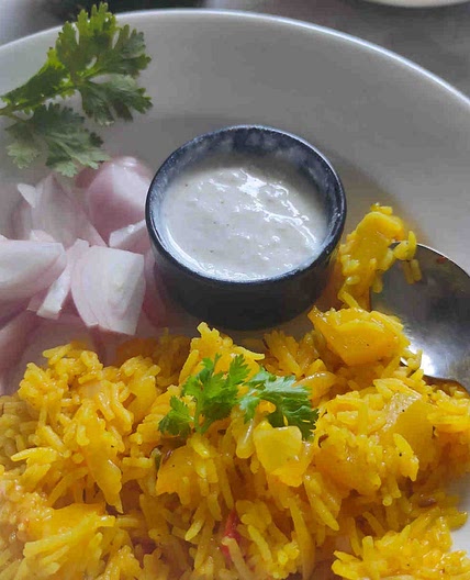Pumpkin Rice Recipe With Coconut Milk (Wok + Instant Pot)