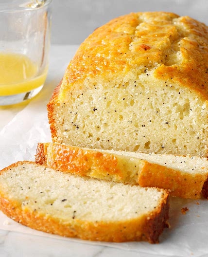 Poppy Seed Bread with Orange Glaze