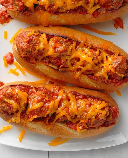 Sloppy Joe Meatball Subs