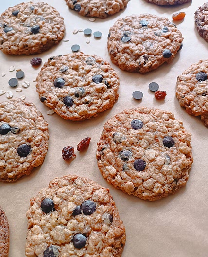 Brown Butter Oatmeal Cookies
