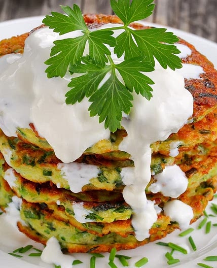 Keto Panqueques de Zucchini