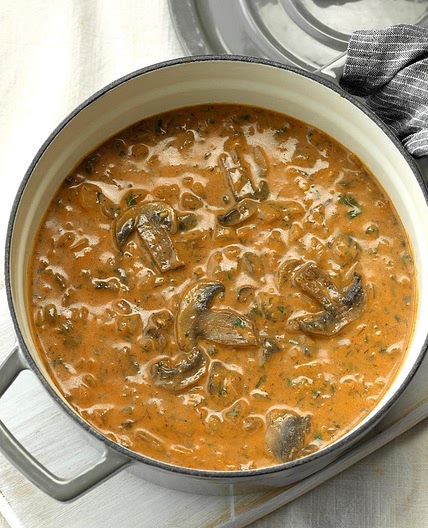 Brie Mushroom Soup