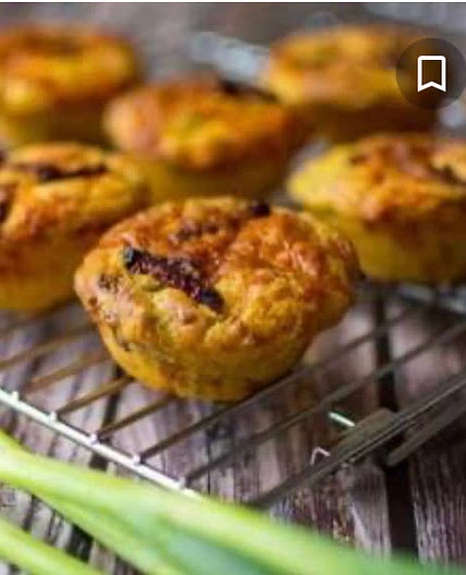 Angies, corn, and salsa muffins