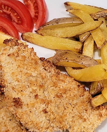 Crispy Air Fryer Fish and Chips
