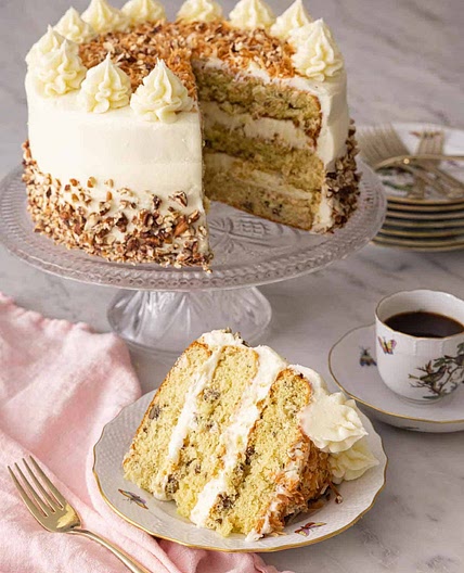Coconut Italian Cream Cake