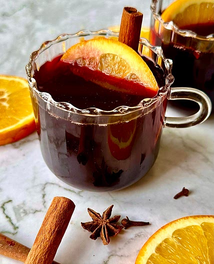 Homemade Mulled Wine 