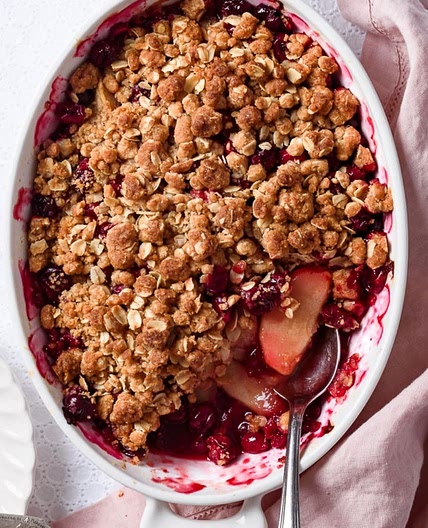 D'licious Apple Cranberry Crisp