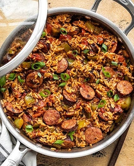 Cajun Sausage Rice & Beans