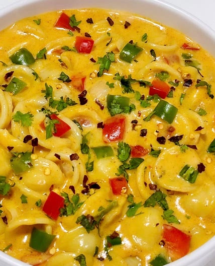 Spicy Cheesy Masala Orecchiette