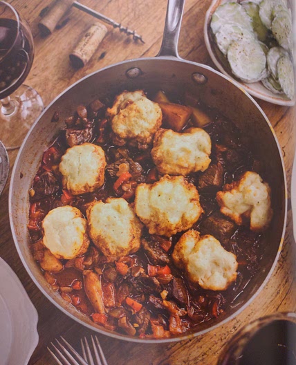 Hungarian Beef Goulash with Paprika and Dumplings