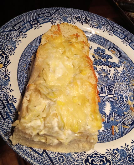 Stuffed Artichoke Bread Boat