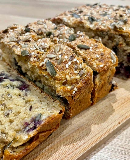 Blueberry & Lemon Yogurt Loaf