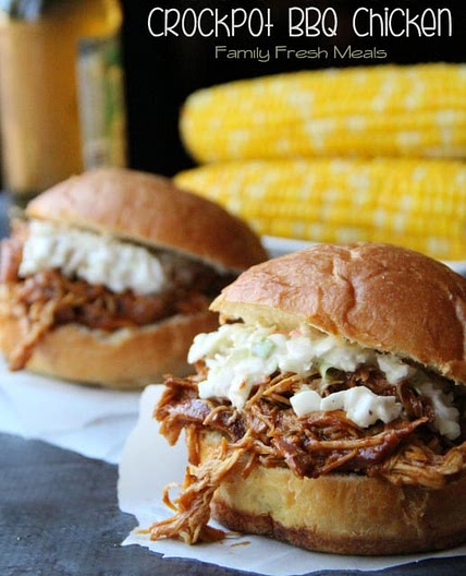 The Best Crockpot BBQ Chicken