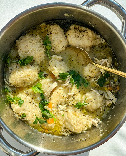 Chicken and Dumplings Soup